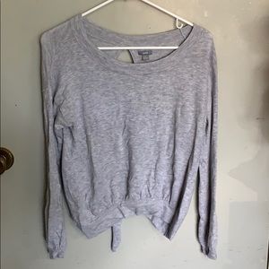 Grey aerie sweater